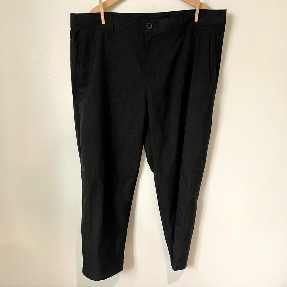 Lululemon ABC Slim-Fit 5 Pocket Pant Warpstreme Black Men's Size 40